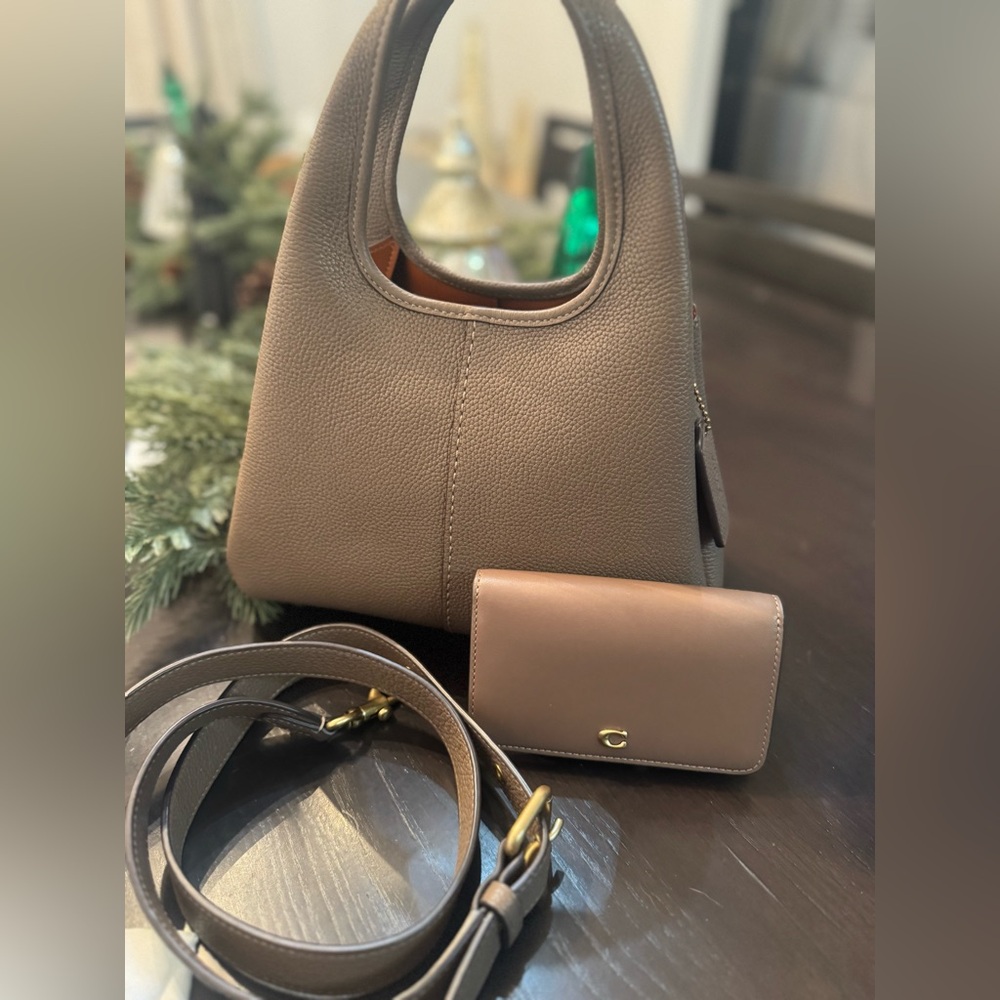 Coach Lana 23 with matching slim wallet